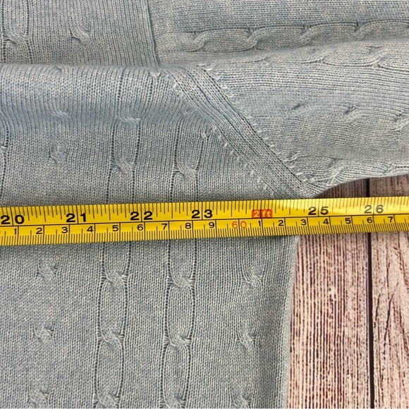 I Levrieri Baby Blue Cashmere Silk Sweater Large - Picture 4 of 4